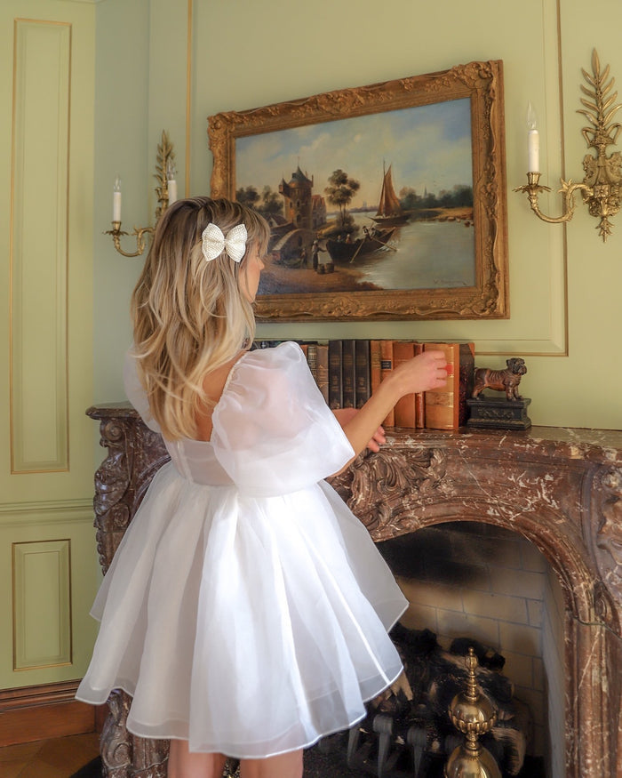 The Ivory Puff Dress