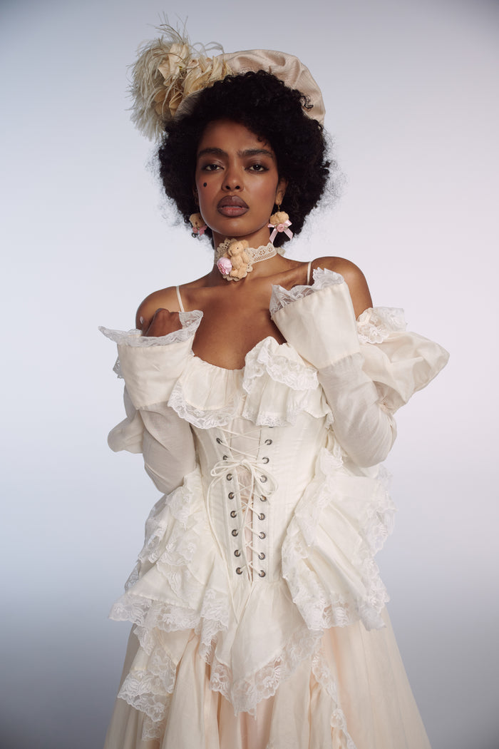 The Ivory Ren Faerie Corset