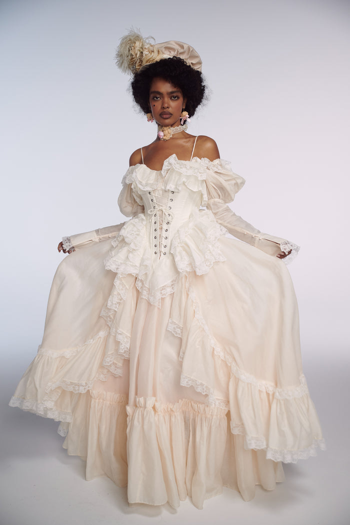 The Ivory Ren Faerie Corset