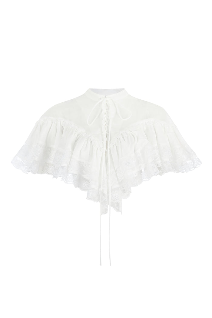 The Ivory Victorian Capelet