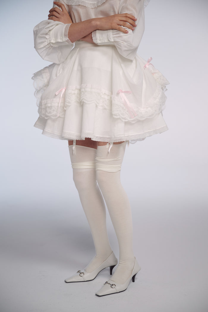 The Ivory Victorian Tea Skirt