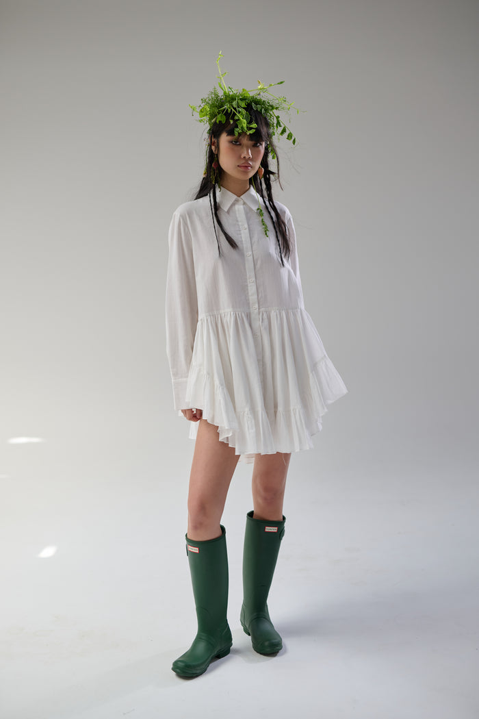 The Ivory Windsor Blouse