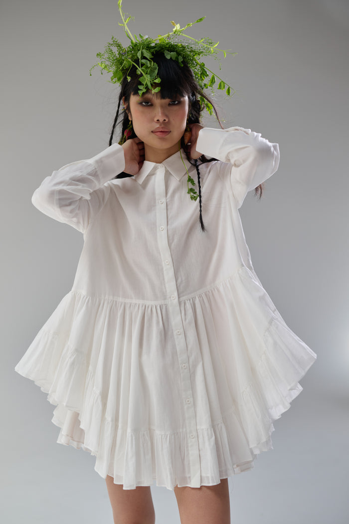 The Ivory Windsor Blouse