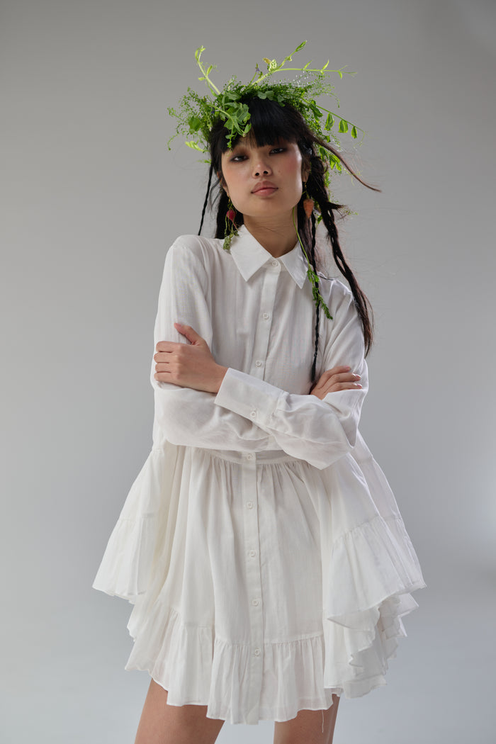 The Ivory Windsor Blouse