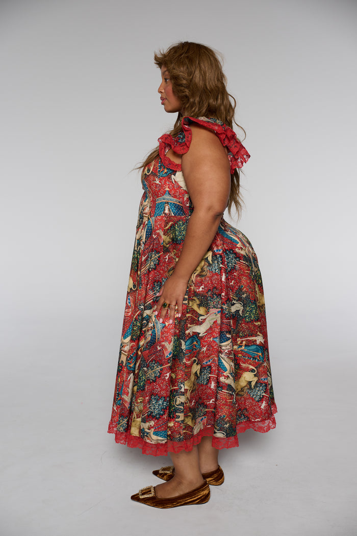 The Lady and the Unicorn Flea Market Dress