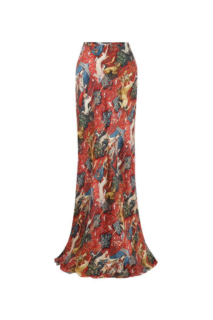 The Lady And The Unicorn Flutter Slip Skirt