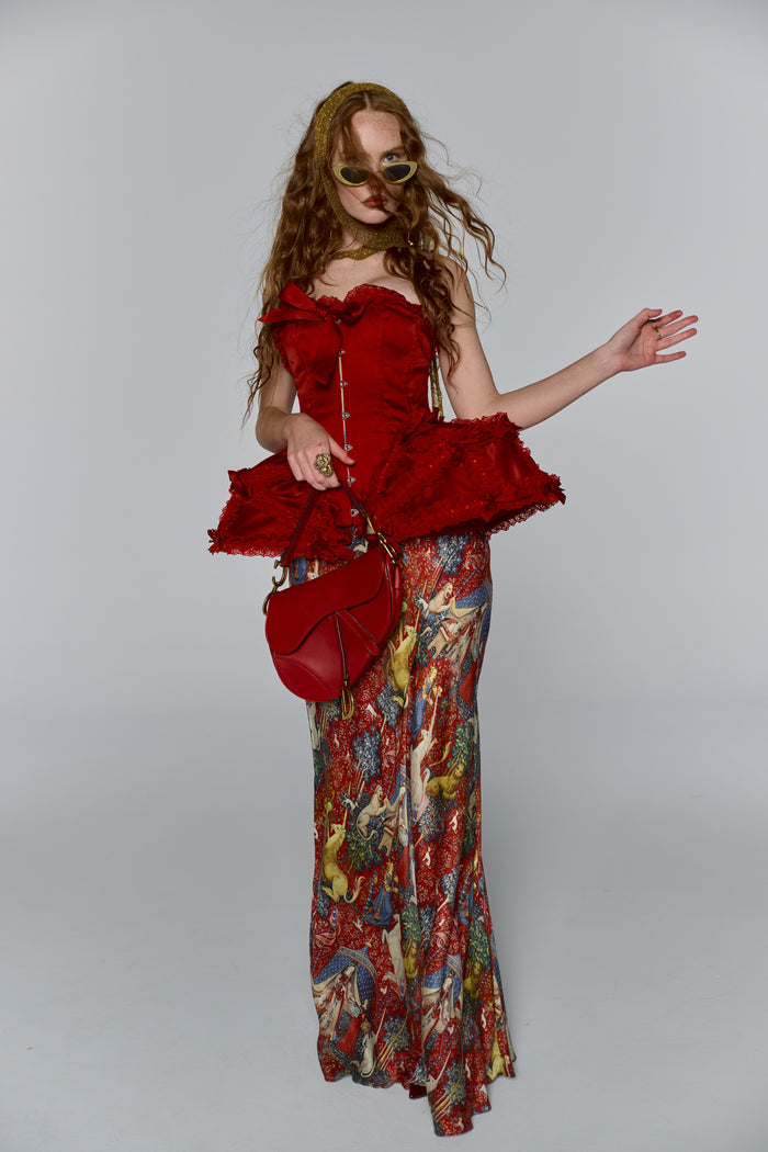 The Lady And The Unicorn Flutter Slip Skirt