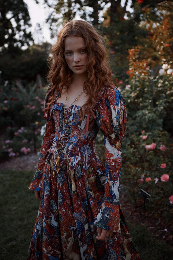 The Lady and the Unicorn Wonderland Corset