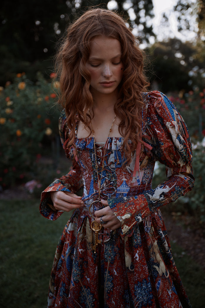 The Lady and the Unicorn Wonderland Corset