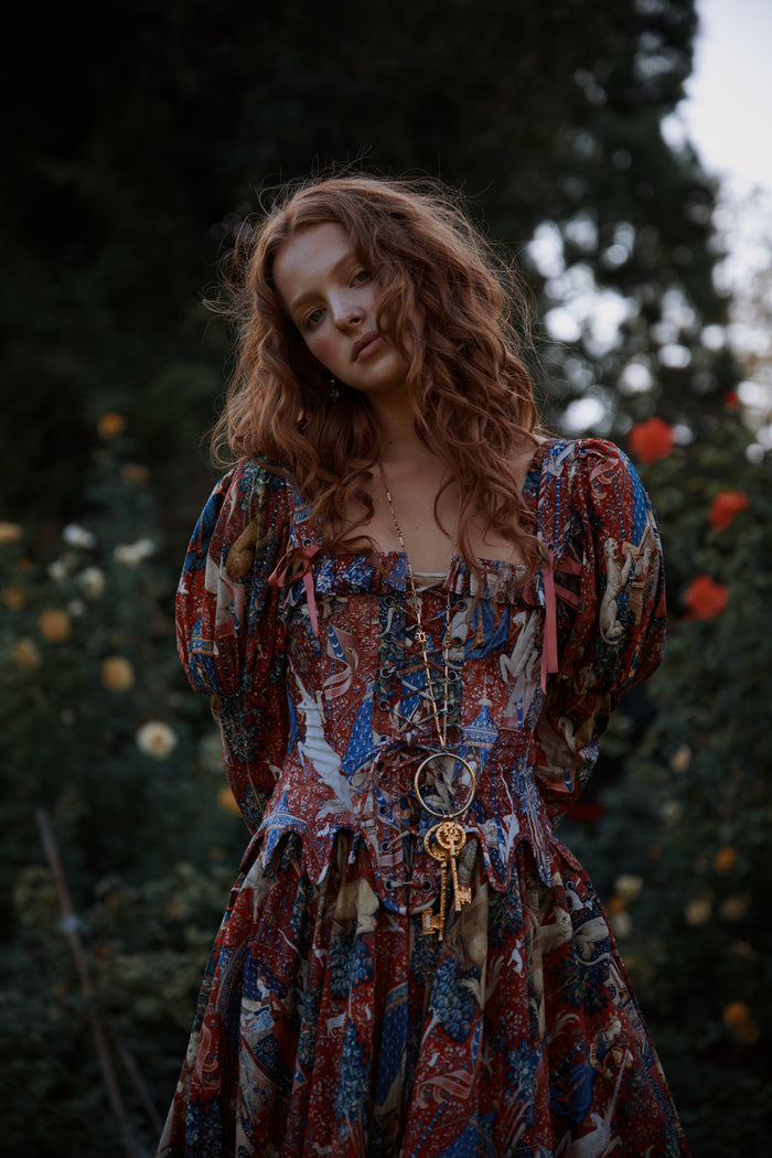 The Lady and the Unicorn Wonderland Corset