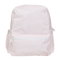 The Large Backpack- Pink Gingham