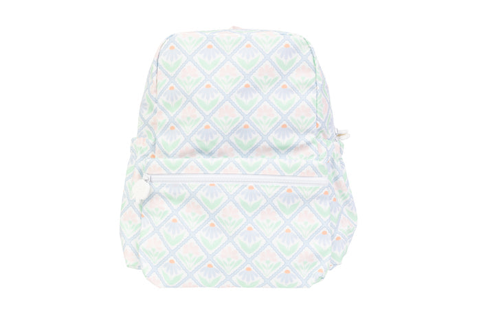 The Large Backpack-Pastel Floral