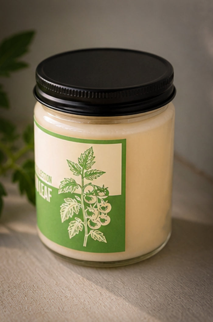 The Market Collection - Tomato Leaf Soy Candle