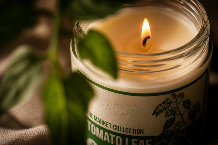 The Market Collection - Tomato Leaf Soy Candle