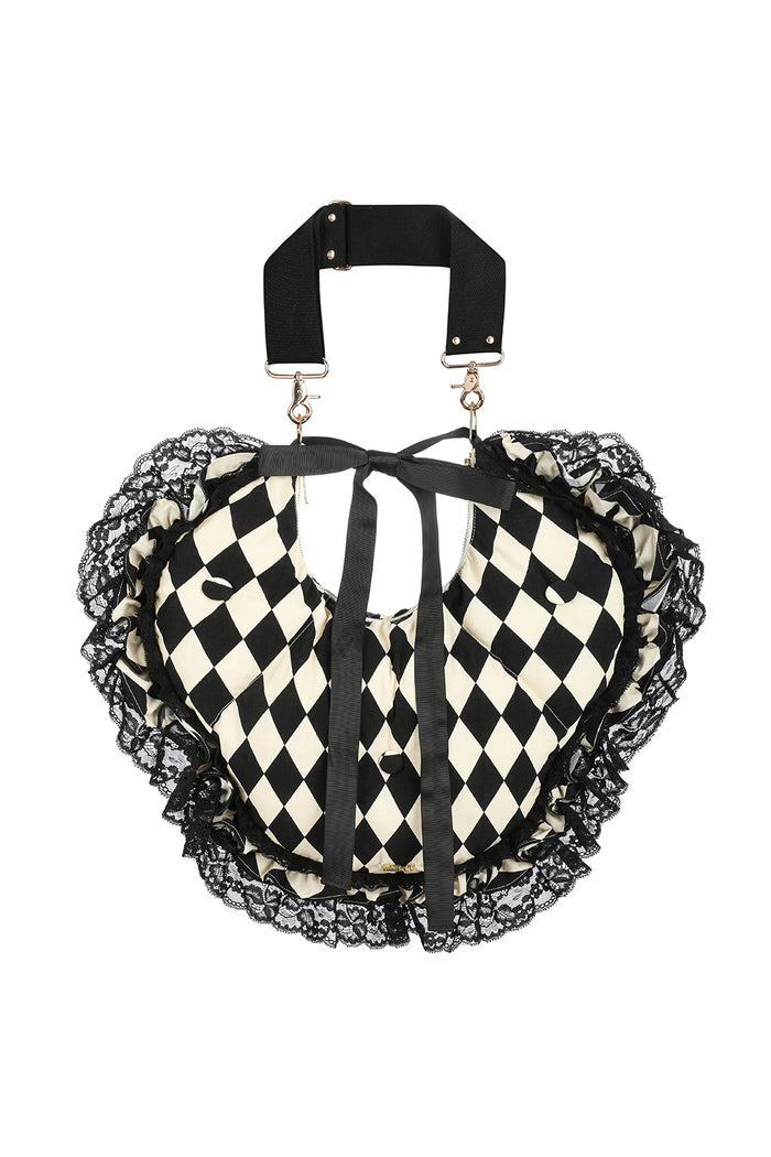 The Mini Harlequin Bum Roll Bag