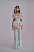 The Pillow Fight Flutter Slip Skirt