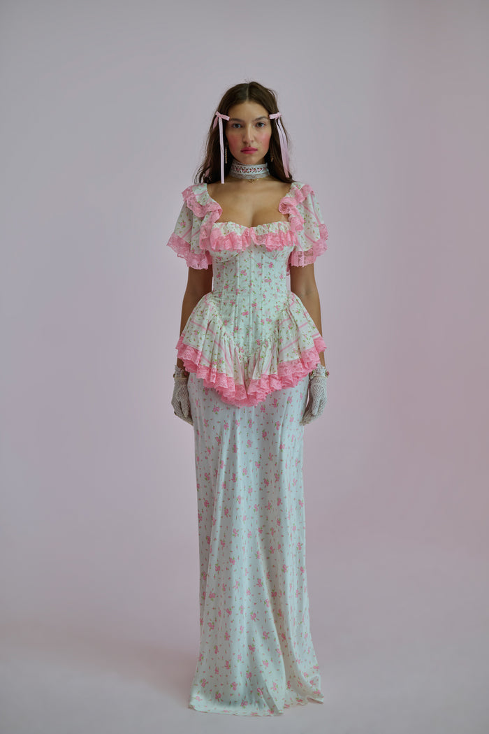 The Pillow Fight Flutter Slip Skirt