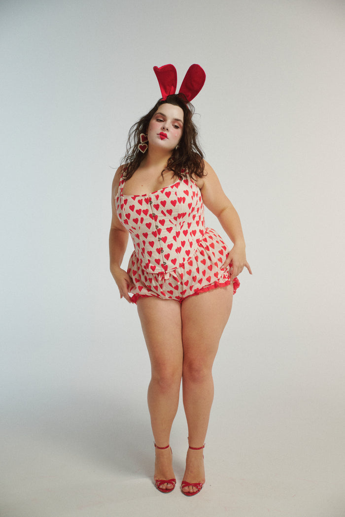 The Queen Of Hearts Rebel Corset