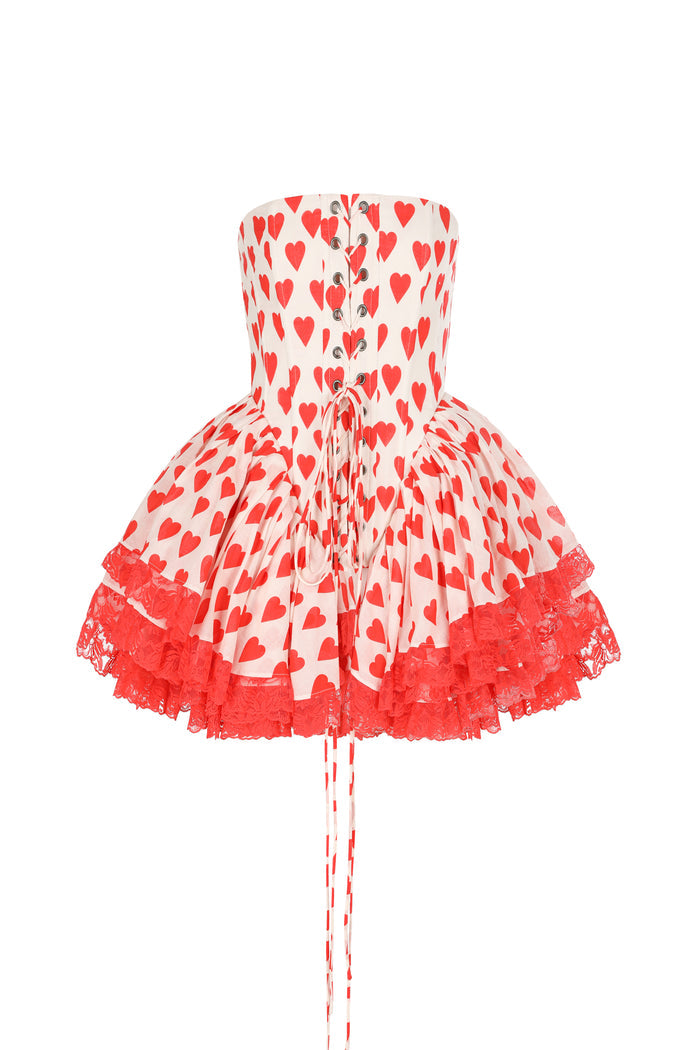 The Queen Of Hearts Victorian Corset