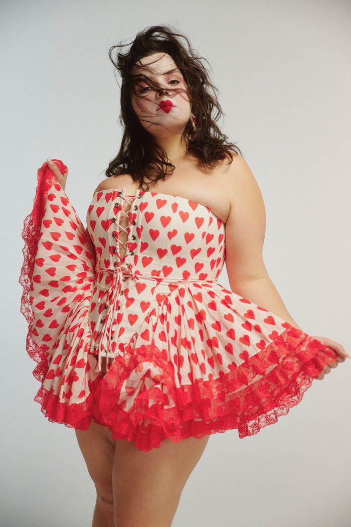 The Queen Of Hearts Victorian Corset