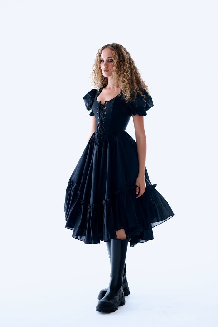 The Raven French Ritz Dress