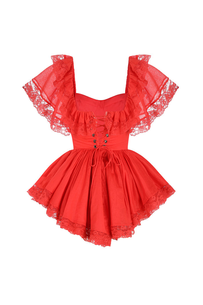 The Revolt Red Cupid Top