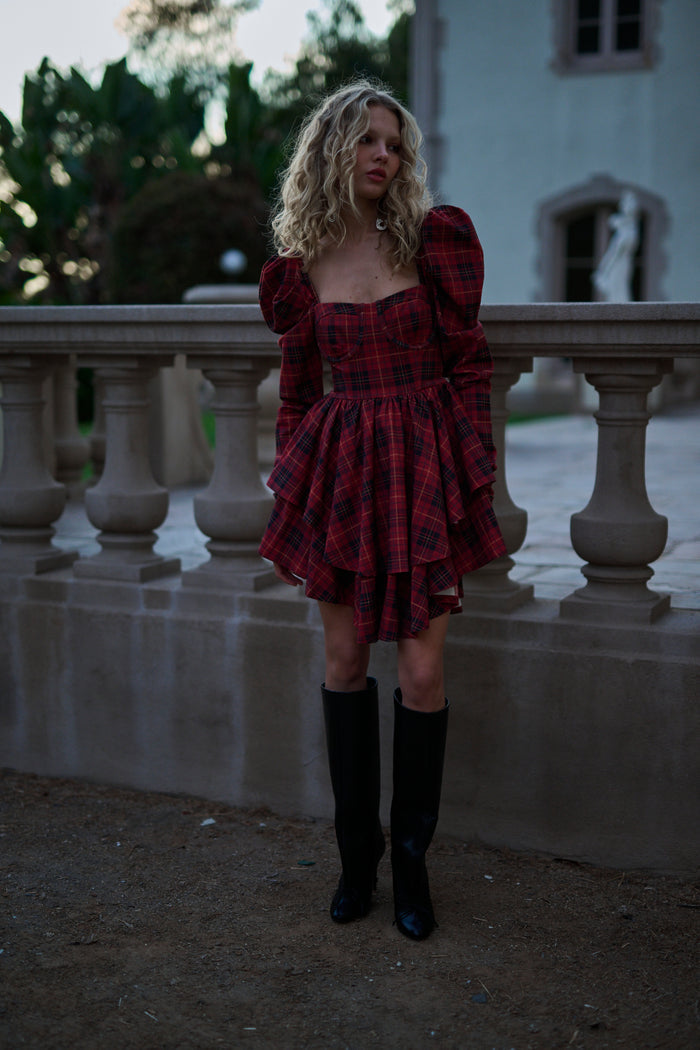 The Royal Tartan Boleyn Dress