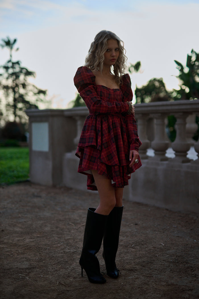 The Royal Tartan Boleyn Dress
