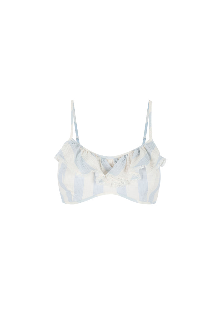 The Seaside Cure Plunge Bikini Top