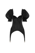 The Silk Satin Caviar Femme Fatale Corset