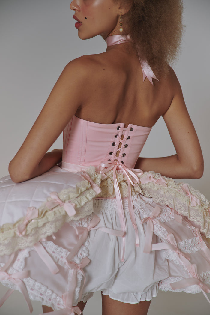 The Silk Satin Powder Hip Cushion