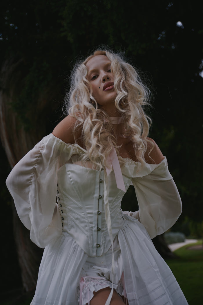 The Silk Vanilla Lagoon Corset