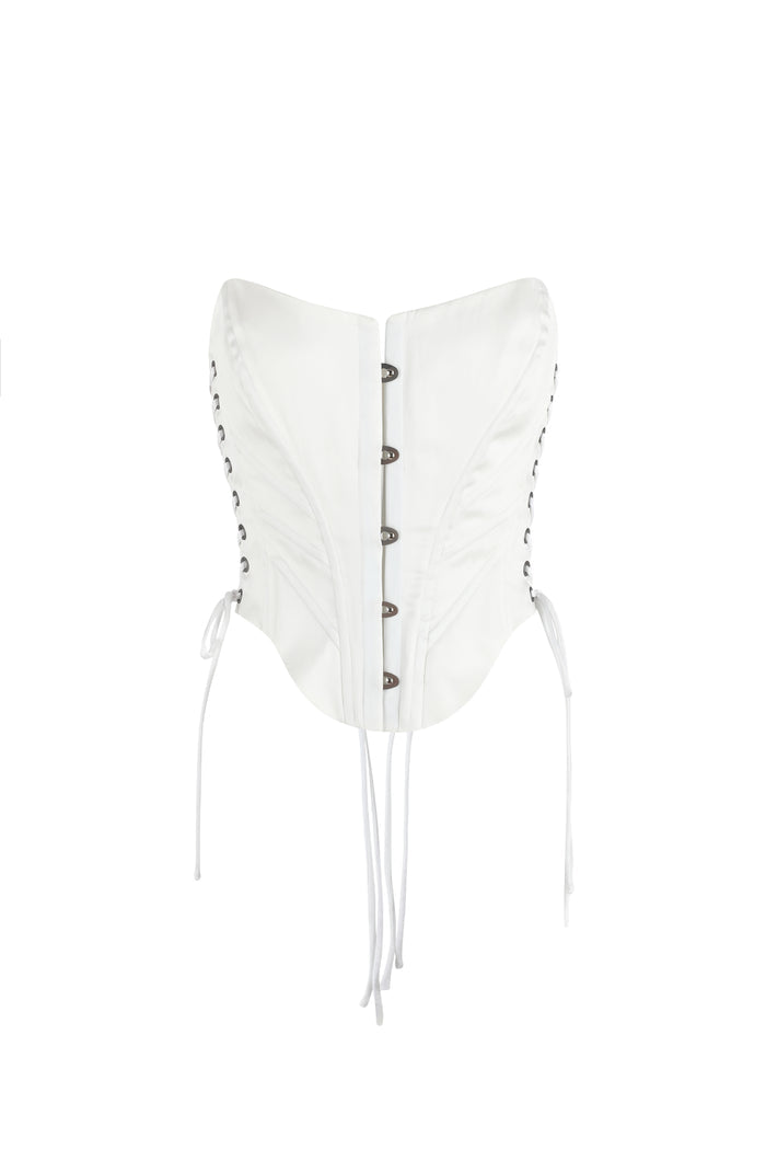 The Silk Vanilla Lagoon Corset