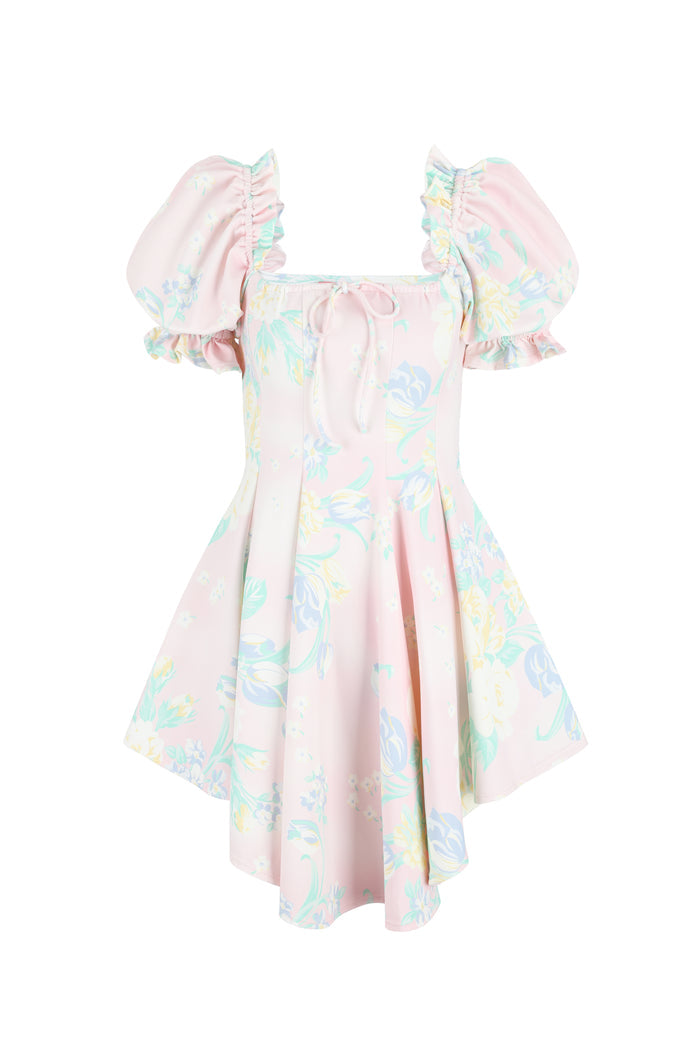 The Sunshine Daydream Garden Party Swim Dress