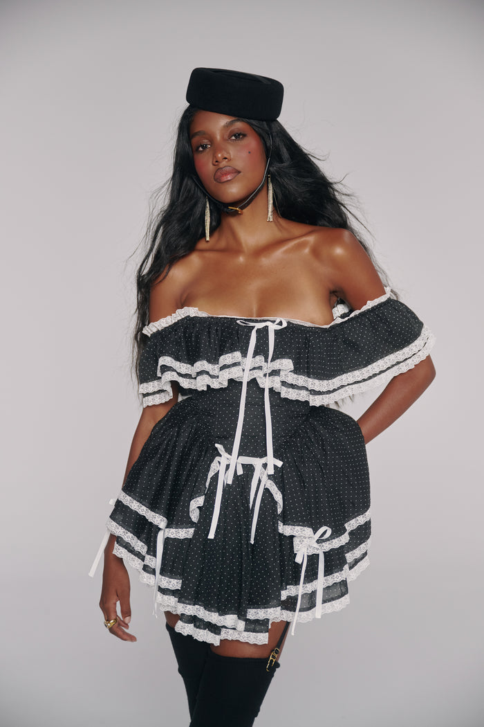 The Swinger Hug Me Mini Dress