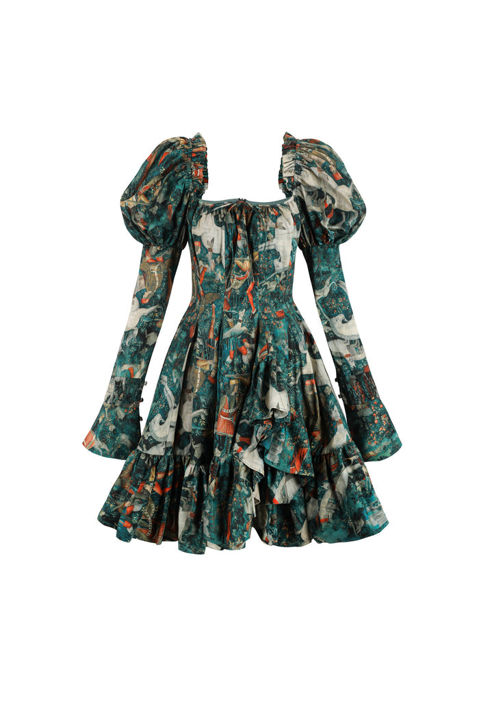 The Unicorn Defends Himself Astronomers Mini Dress