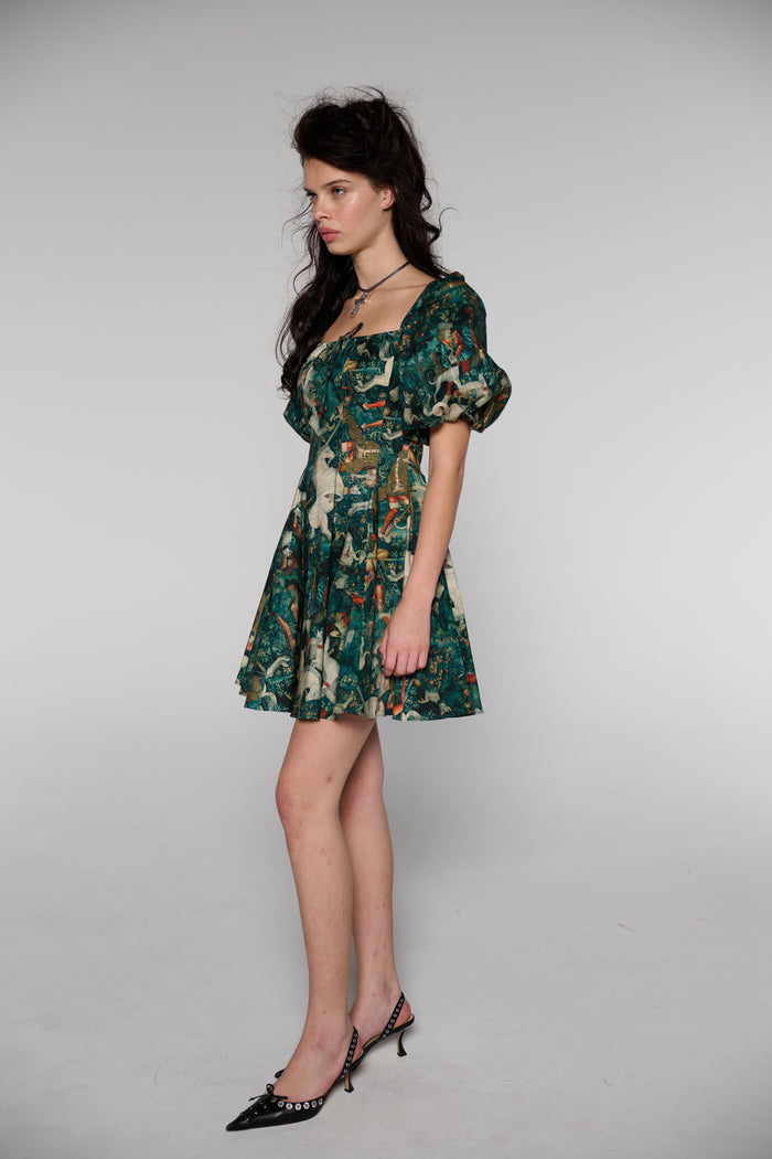 The Unicorn Defends Himself Mini Day Dress