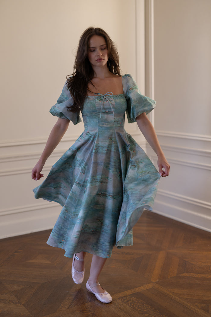The Water Lilies Day Dress