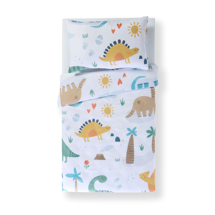 Toddler Duvet and Pillow Bedding Set - Dinosaurs