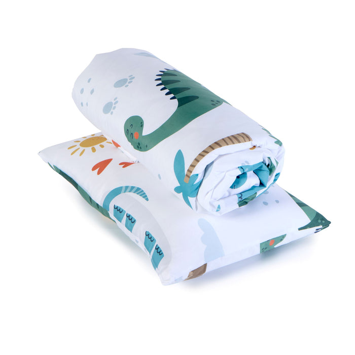 Toddler Duvet and Pillow Bedding Set - Dinosaurs