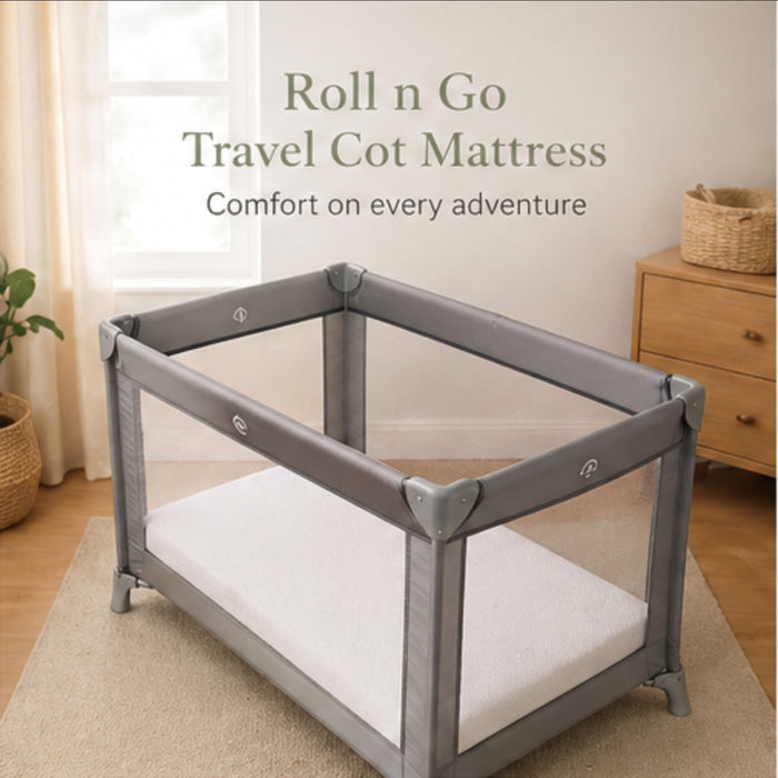 Travel Cot Mattress - Roll n Go - 70 x 100 x 3cm