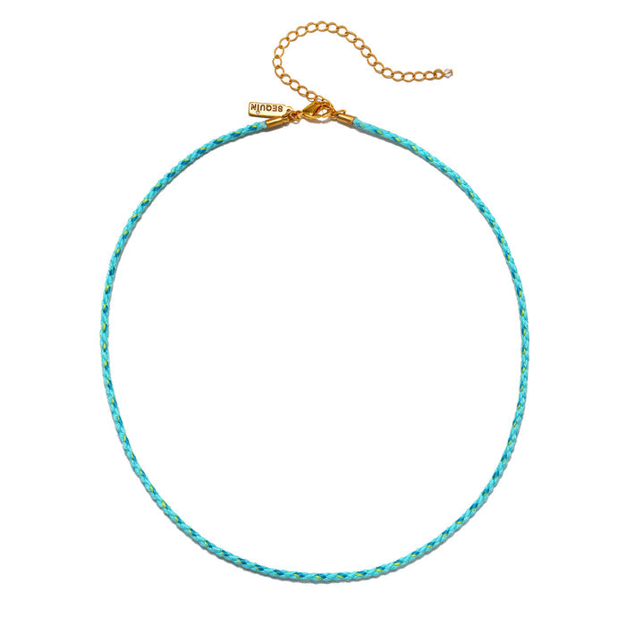 Turquoise Paracord Necklace