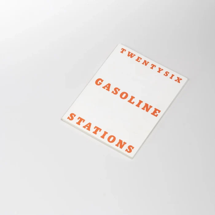 Twenty Six Gasoline Stations is a rare artist book by Takashi Homma.