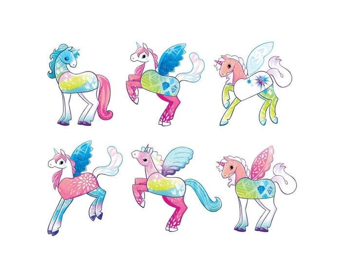 Unicorns - Mudpuppy Unicorn Magnetic Build-It - Available at www.tenlittle.com