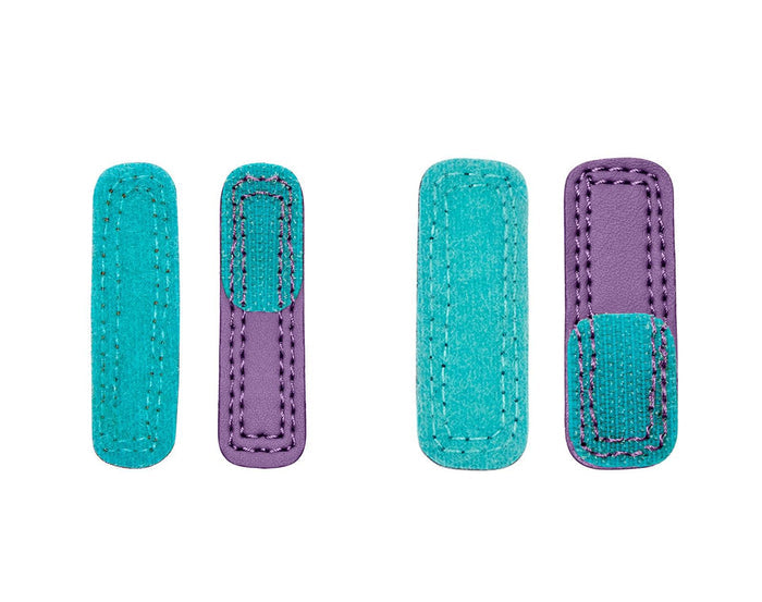 Ten Little Velcro Strap Extenders Power Purple - Available at www.tenlittle.com