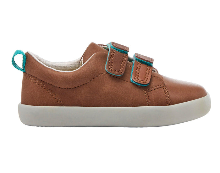Ten little everyday shoe mocha brown with Ten Little Velcro Strap Extenders Mocha Brown - Available at www.tenlittle.com