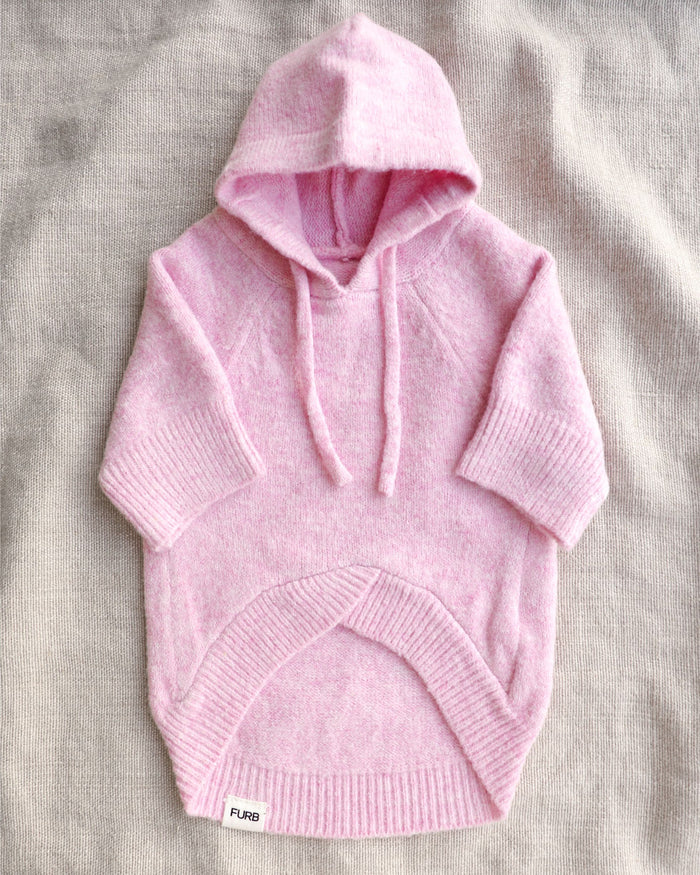 Venice Pink Dog Hoodie dog hoodie with pink