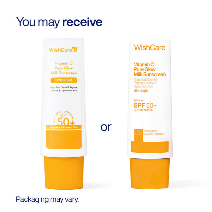 Vitamin C Pure Glow Milk Sunscreen | SPF 50 PA++++