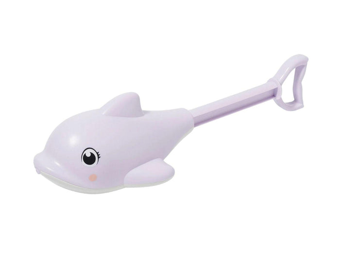 Hand pump withdrawn from Sunnylife Water Soaker - Dolphin. Available at www.tenlittle.com