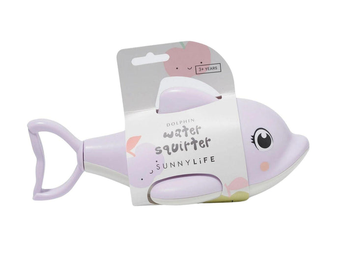 Packaging of Sunnylife Water Soaker - Dolphin. Available at www.tenlittle.com